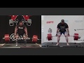 Thor 501kg vs Eddie 500kg Deadlift World Record [Side-by-Side]