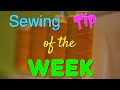 Sewing tip of the week  episode 148  the sewing room channel