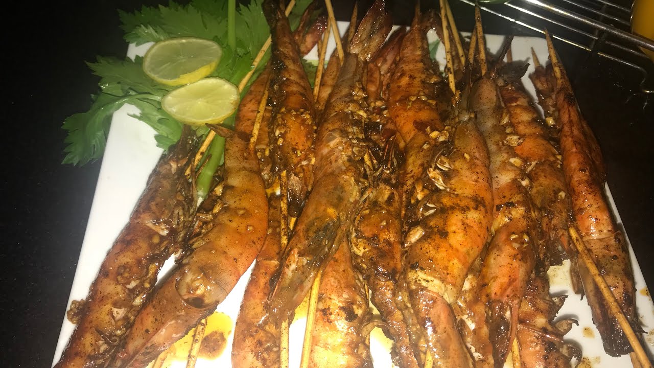 الجمبري المشوي 🦐 جبتلكم سر التتبيله من اكبر شيف بمطعم مشهور والطعم ولااروع 👌