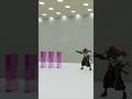 🔥 Assassin vs Giant Domino Chain Reaction! Satisfying Fall #shorts