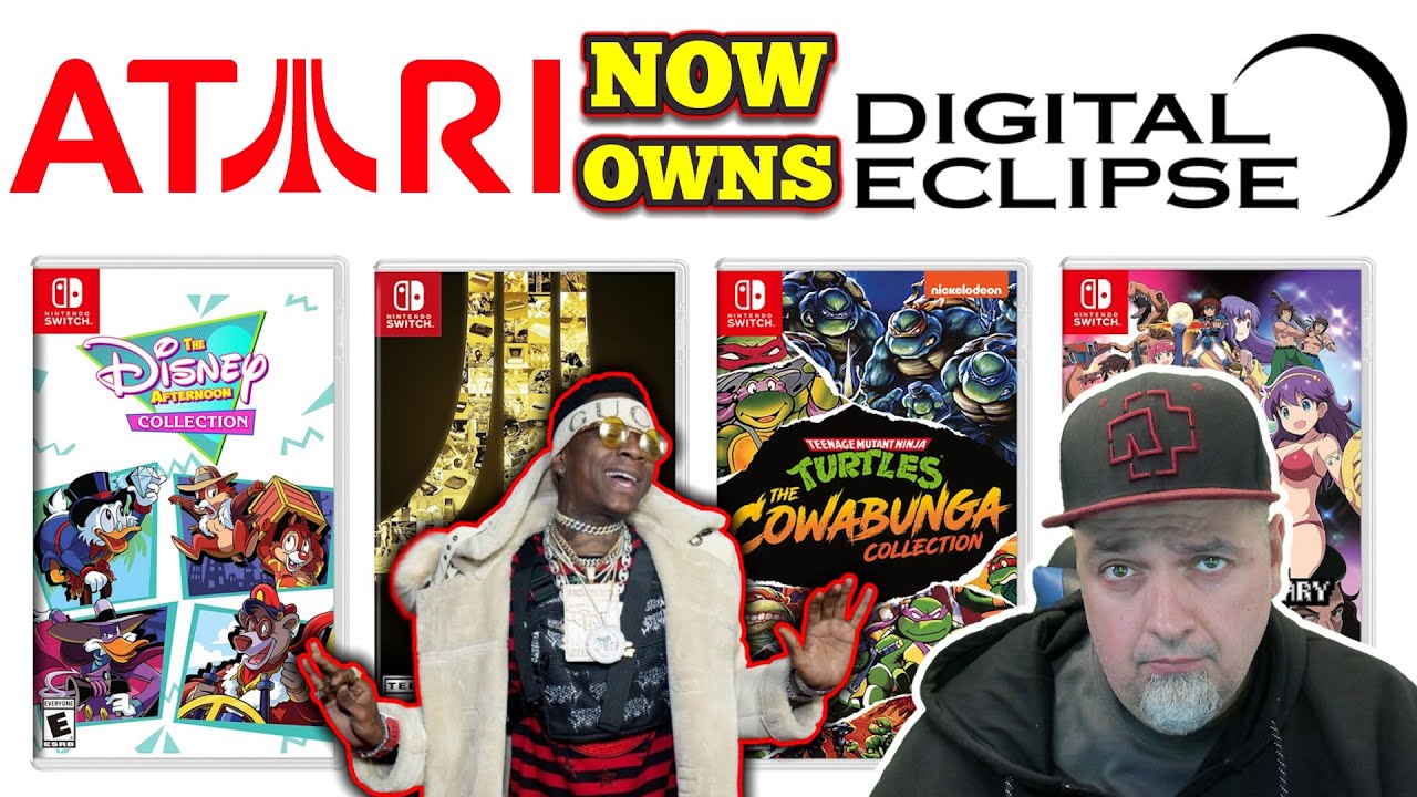 I Hope This Works Out! Atari Is Now The OWNER Of Digital Eclipse! The