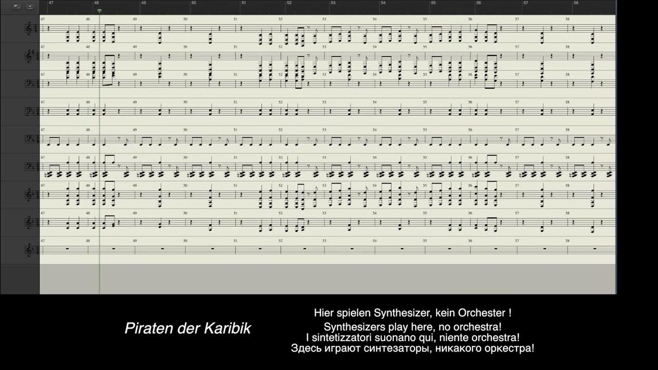 Filmmusik Digital Fluch der Karibik / Pirates of the Caribbean YouTube