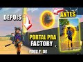 O PORTAL QUE TE LEVA ARMADO PRA CIMA DA FACTORY NO FREE FIRE do SERVIDOR AVANÇADO!!