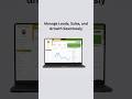 Modern CRM Admin Dashboard for Customer &amp; Sales Management