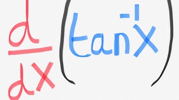 How to differentiate the inverse tan  of x (Step by step tutorial).