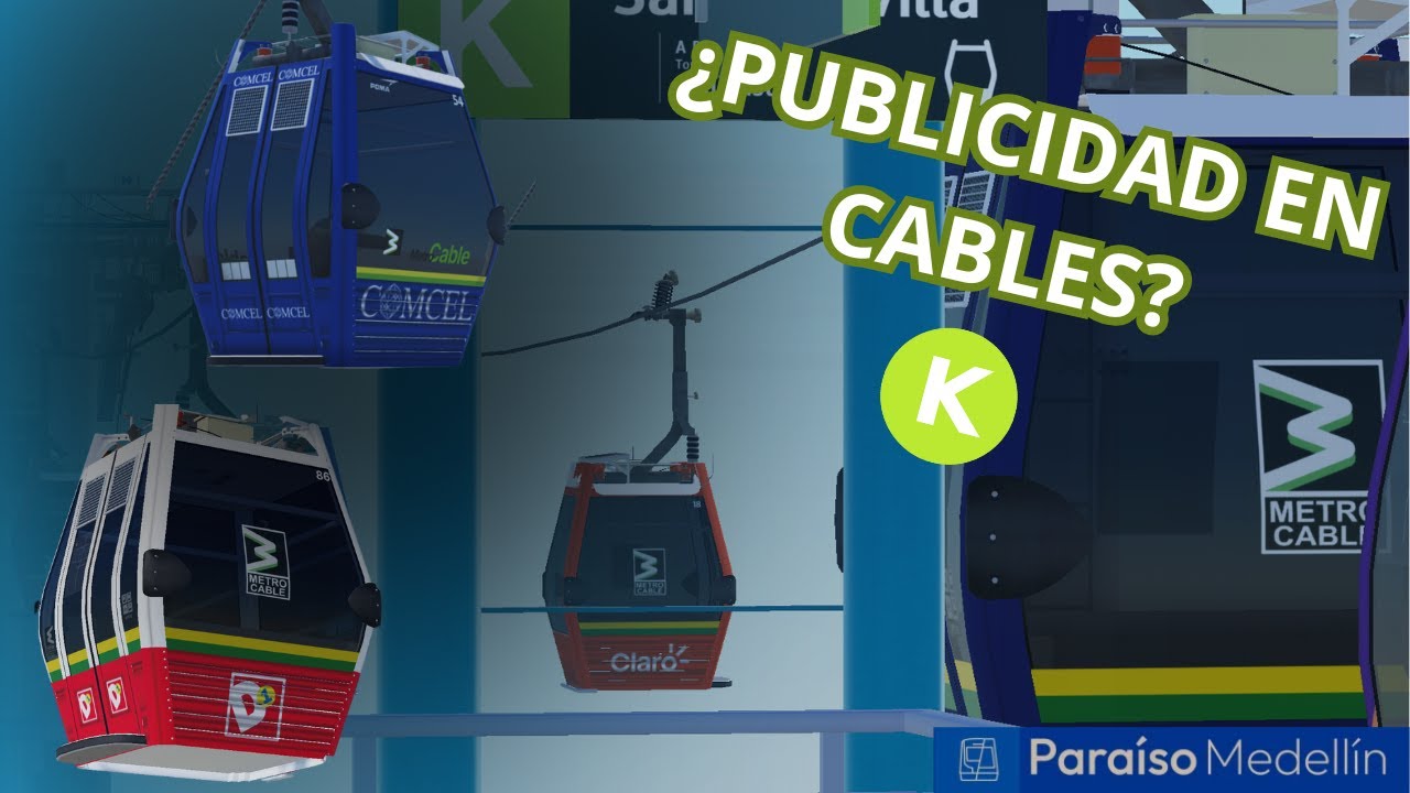 ¿PUBLICIDAD en el METROCABLE? 🤯 Así luce la nueva función en Paraíso Medellín
