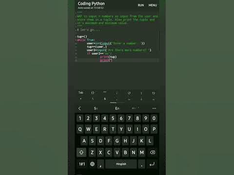 WAP in python to input n numbers from the user and store them in a ...