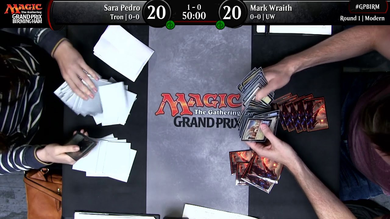 Magic the Gathering Grand Prix Birmingham Round 1 - YouTube
