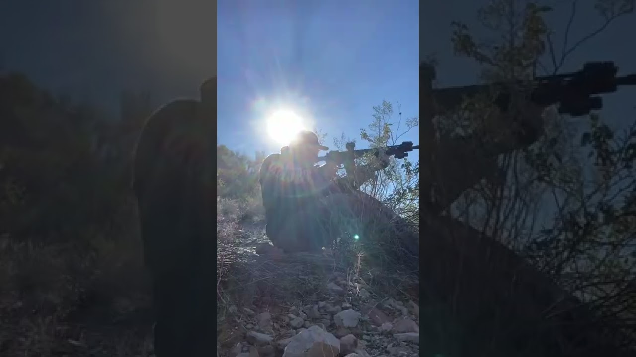 AR15 200 yards with 36 yard zero RED DOT No Magnifier