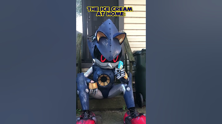 Metal Sonic Wants Ice Cream