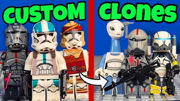 I built EVERY LEGO BAD BATCH Clone Trooper...
