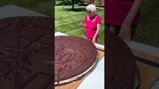 Granny makes worlds biggest Oreo #oreo