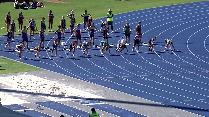 100m 11yrs Girls Final, Metwest 10-19yrs Regional ...