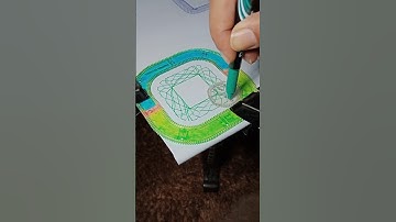 Mind relaxant spirograph pattern #spirograph