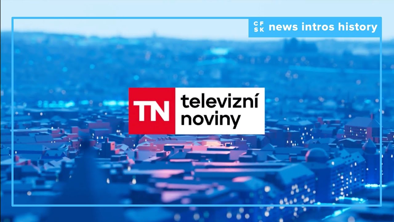 [🇨🇿] History of TV Nova Televizní Noviny Intros since 1994