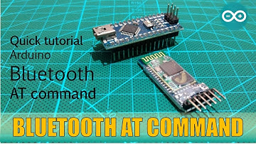 Arduino Bluetooth AT commands HC 05 HC 06