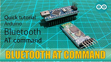 This video demonstrates Arduino Bluetooth AT commands HC 05 and HC 06.
