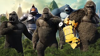 EVOLUTION of KING KONG: Size Comparison (19332024)