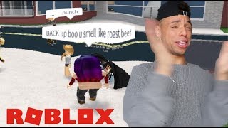 Fighting 10 Year Olds On Roblox Again Youtube - larray playing roblox royale high