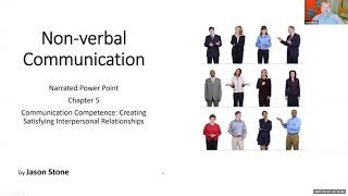 Chapter Five: Nonverbal Communication
