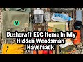 Bushcraft EDC Items In My Hidden Woodsman Haversack