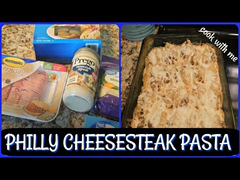 COOK WITH ME | PHILLY CHEESE STEAK PASTA SHELLS | SIMPLE & DELICIOUS