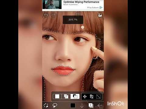 Use of lasso in ibisPaint X app