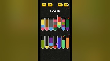Water Sort Puzzle Level 227 Solved