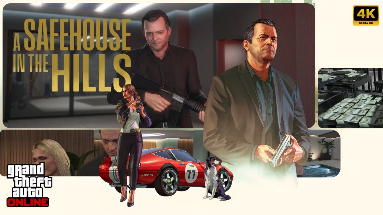 GTA Online Latest Update – Michael Is Back! New Content & Gameplay MANSIONS DLC [4K PC]