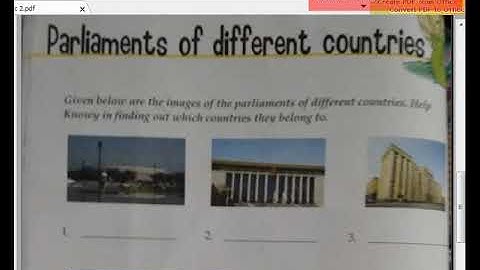 Parliament of different countries, bodyworks