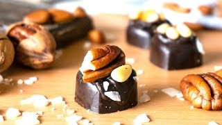 Keto low-carb nuts chocolate 【无糖不苦黑巧克力】天然原料 ... 
