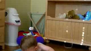 Aidan's First Step - Try not to miss it