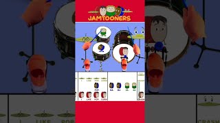 Fun and Easy Beginner Drum Beats To Unlock Kids Creativity!  #kidslearning #nurseryrhymes #cartoon