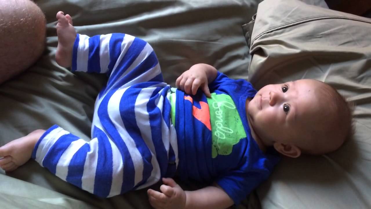 Playing in the big bed YouTube