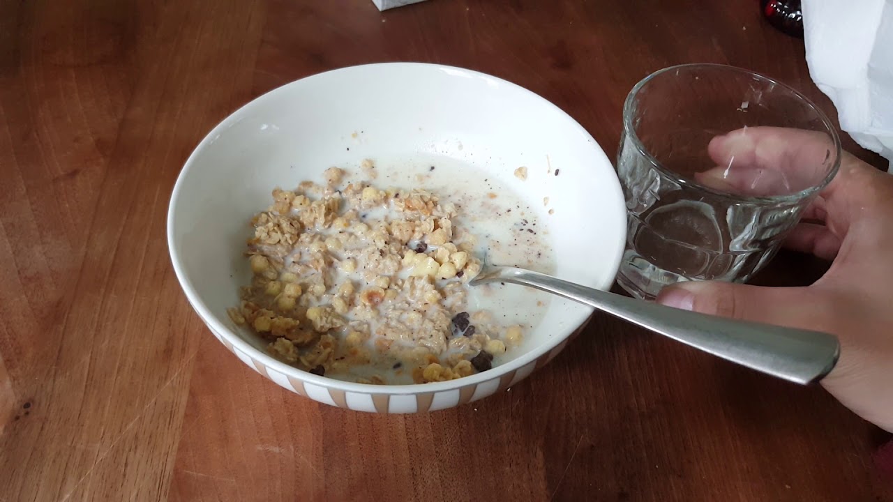Cereal with water (not clickbait) YouTube
