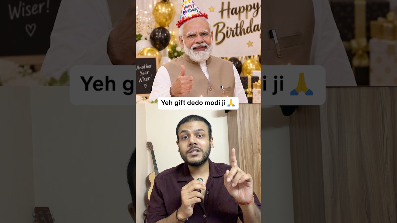 Modi ji, please give India a return gift🙏🏻😭 #shorts