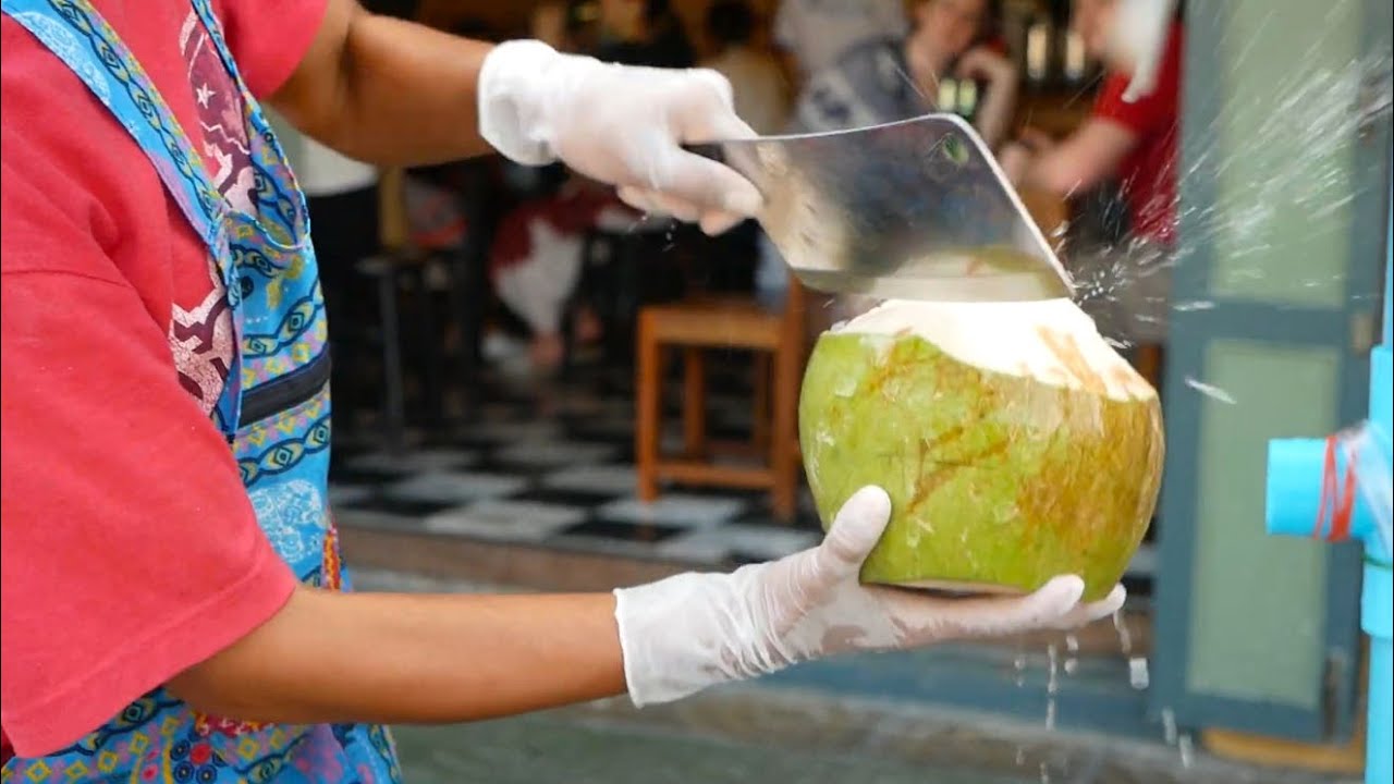 Amazing Coconut Cutting Skills - Best Fruits Cutting Skills | I Love Foods