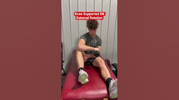 Knee Supported DB External Rotation