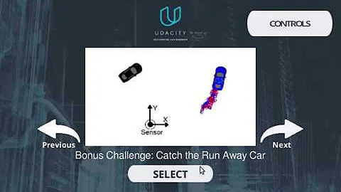 Runaway Car, Unscented Kalman Filter