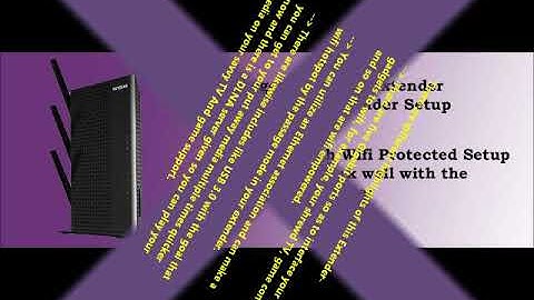 Netgear EX7000 Setup