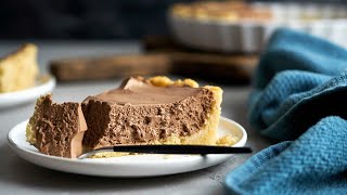 Chocolate Silk Keto Pie [The Perfect Indulgent Treat] Keto Chocolate Pie So Easy