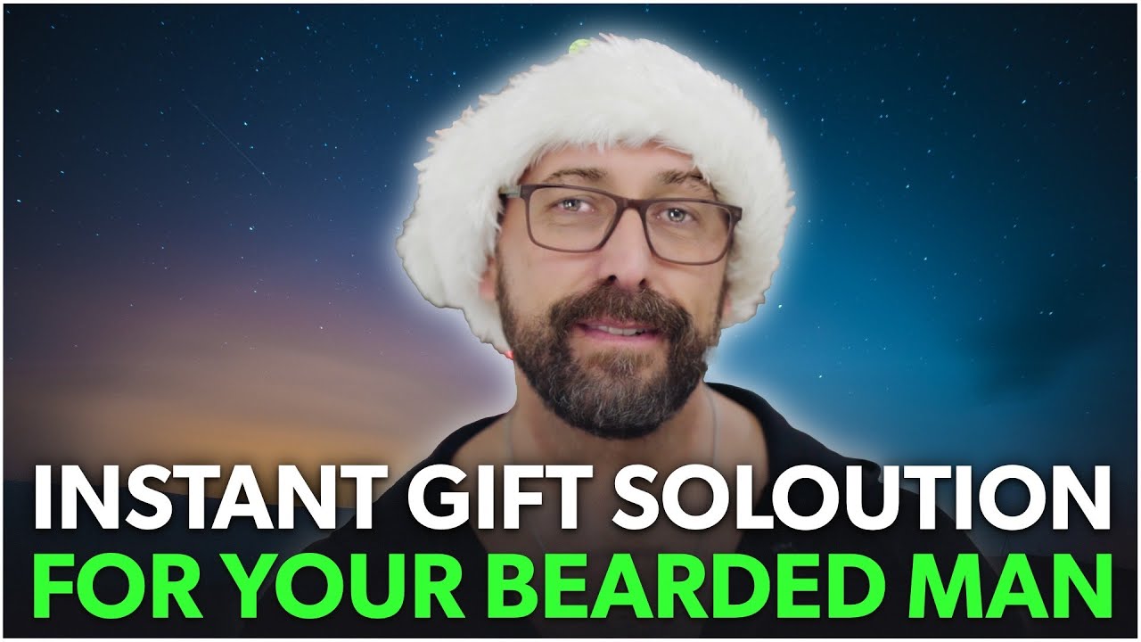 Instant Gift Solution For Your BEARDED MAN - Gifts For Him ⛄🦌✨🎅🏻