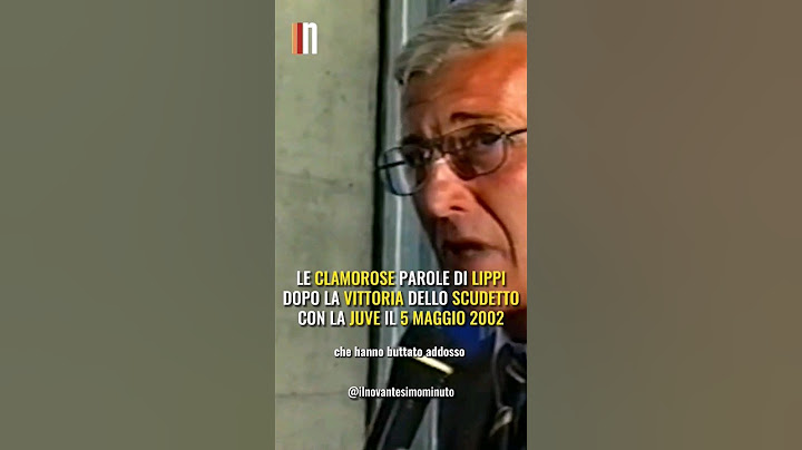 😮 Quando LIPPI IMPAZZÌ per lo SCUDETTO del 5 MAGGIO 2002 #Shorts