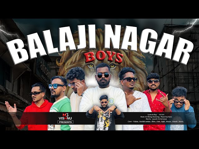 Balaji Nagar Boys || M3 SAI | PROD BY @planetboybeatz  | TELUGU RAP OFFICIAL MUSIC VIDEO #M3SAI class=