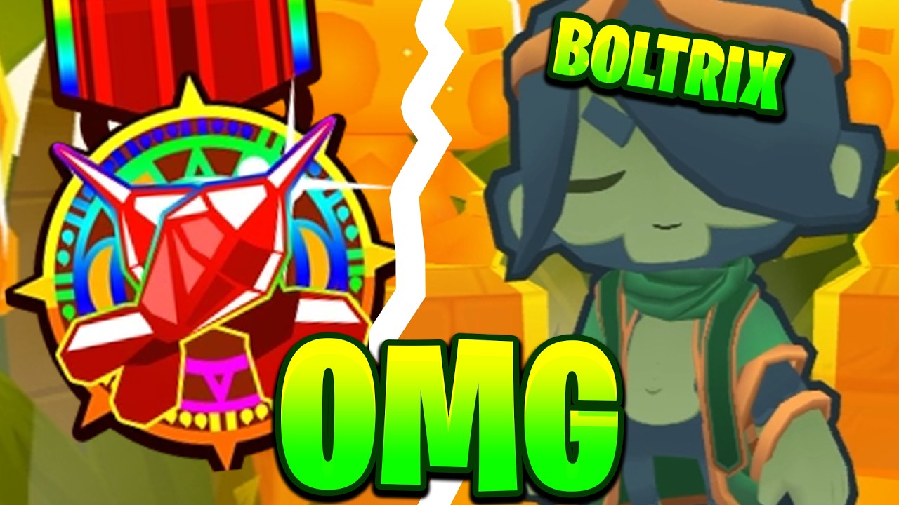 SPOTKAŁEM BOLTRIXA, TOP 2 GRACZ 😭 w BLOONS TD BATTLES 2 PL