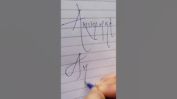 Name on request Anushka😊 #happy #handwriting #beautiful #tipsandtrick #request #name #art #artist