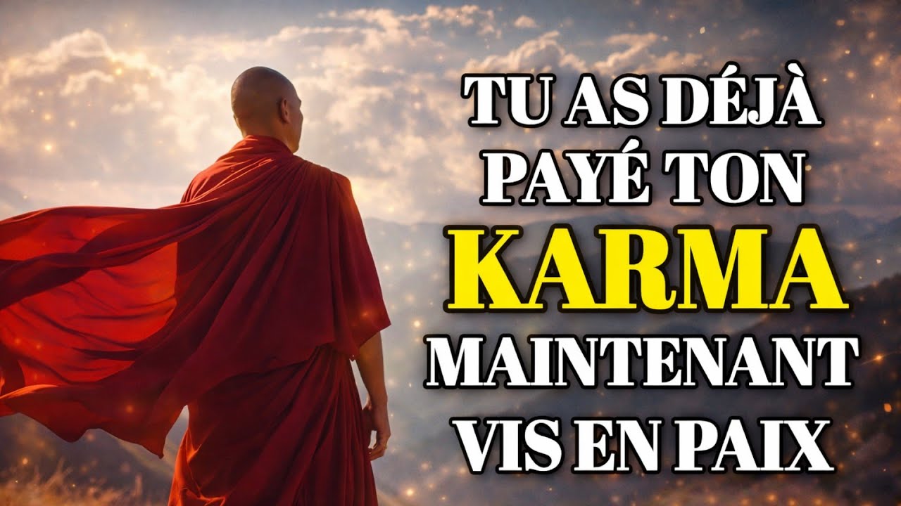 6 SIGNES QUE TU AS PAYÉ TOUT TON KARMA DANS CETTE VIE | Sagesse Boudhiste