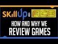 ACG & Skill Up Talk Review Approaches, Publisher Black-Lists, IGN + How To Grow a Review Channel