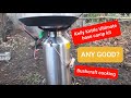 Kelly Kettle Ultimate base camp kit. Bushcraft cooking. First test. Wild camping Scotland. Outdoors.