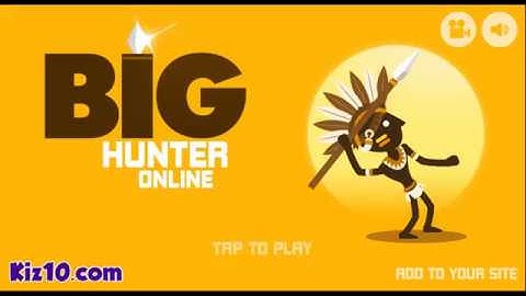 Big Hunter Online - Game Walkthrough  Kiz10.com